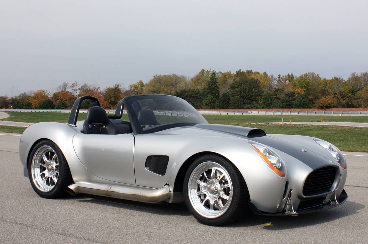 2012 Iconic AC Roadster front 3/4 view