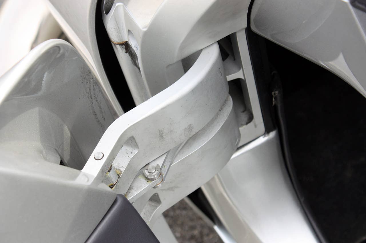 2012 Iconic AC Roadster door hinge