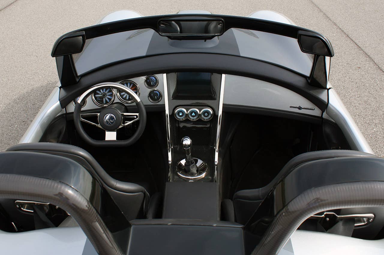 2012 Iconic AC Roadster interior