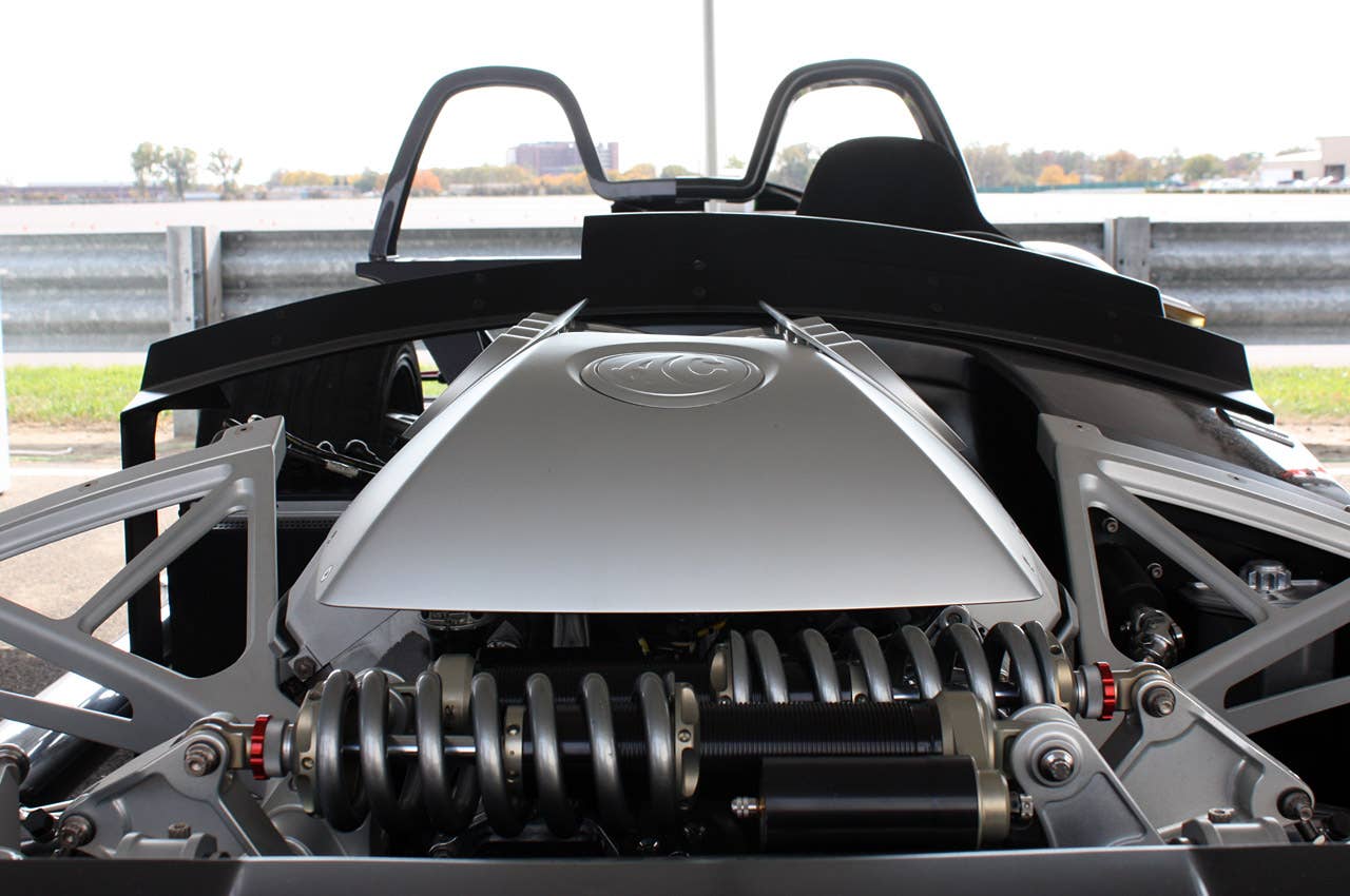 2012 Iconic AC Roadster rear suspension