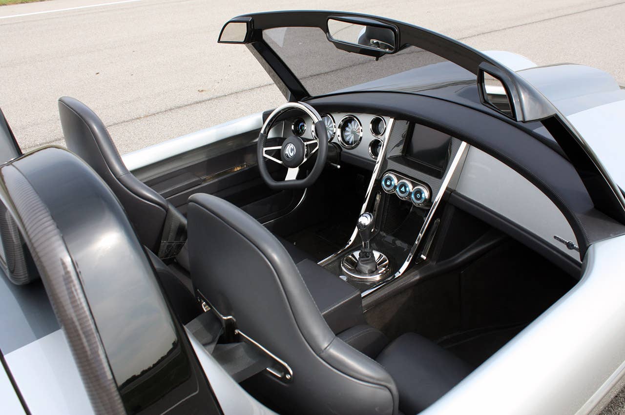 2012 Iconic AC Roadster interior