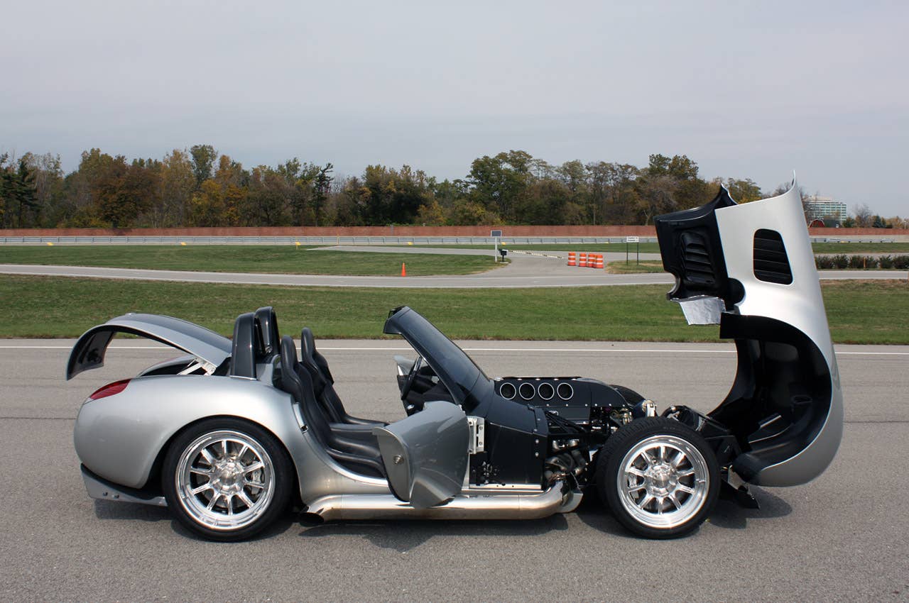 2012 Iconic AC Roadster side view