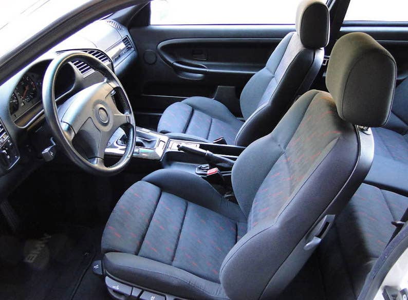 1995 BMW M3 CSL Lightweight interior
