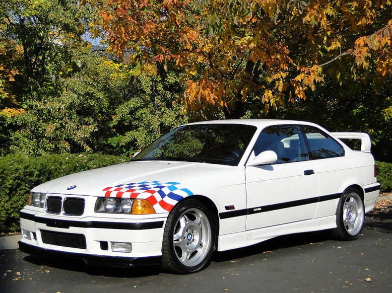 1995 BMW M3 CSL Lightweight front 3/4