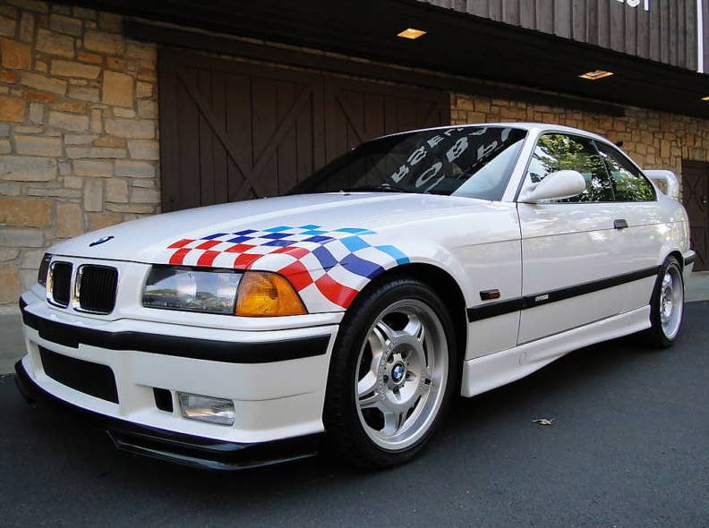 1995 BMW M3 CSL Lightweight front 3/4