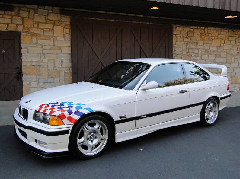 1995 BMW M3 CSL Lightweight front 3/4