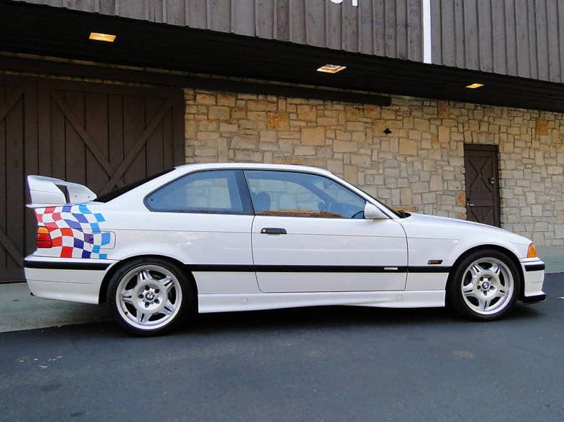1995 BMW M3 CSL Lightweight side