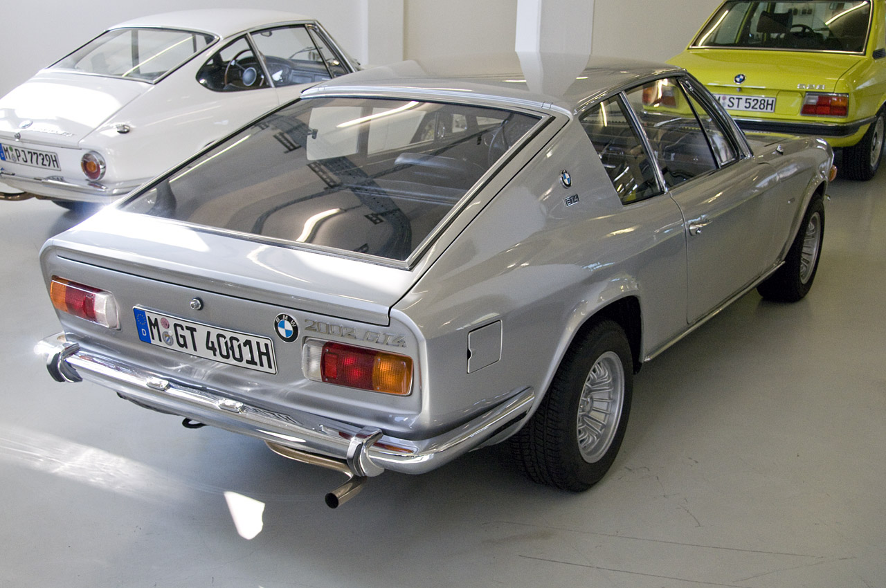 BMW 2002 GT4 (BMW 1600 GT in the background)
