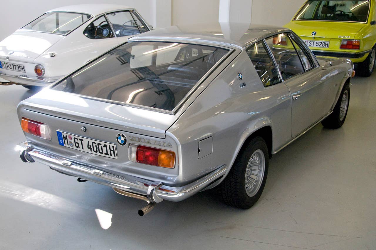 BMW 2002 GT4 (BMW 1600 GT in the background)