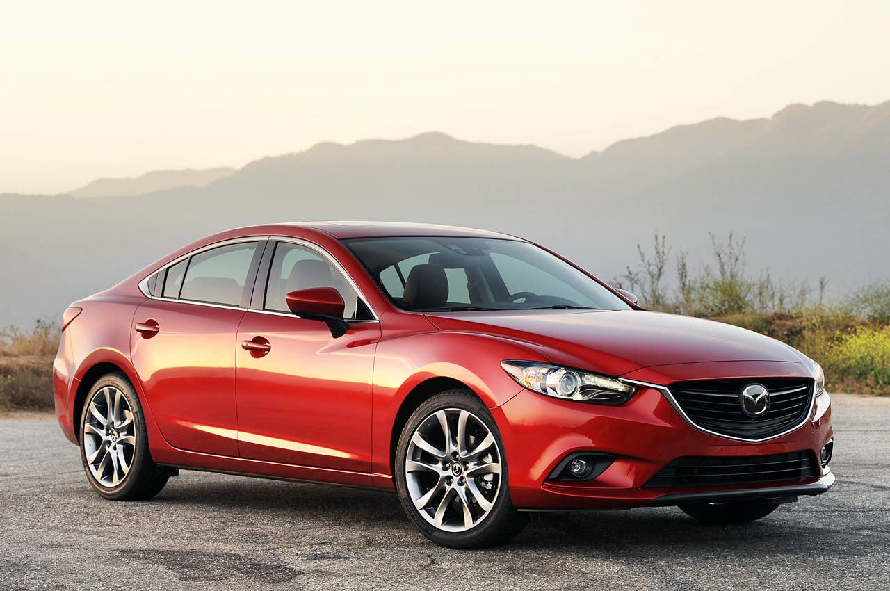 2014 Mazda6 front 3/4 view