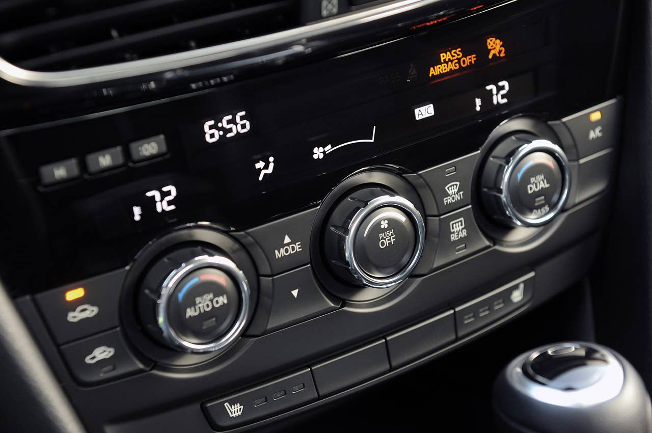 2014 Mazda6 climate controls
