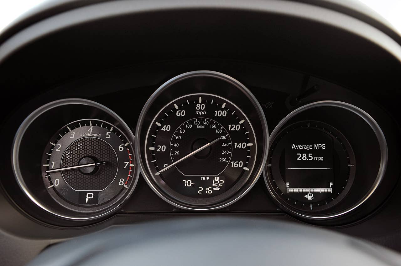 2014 Mazda6 gauges