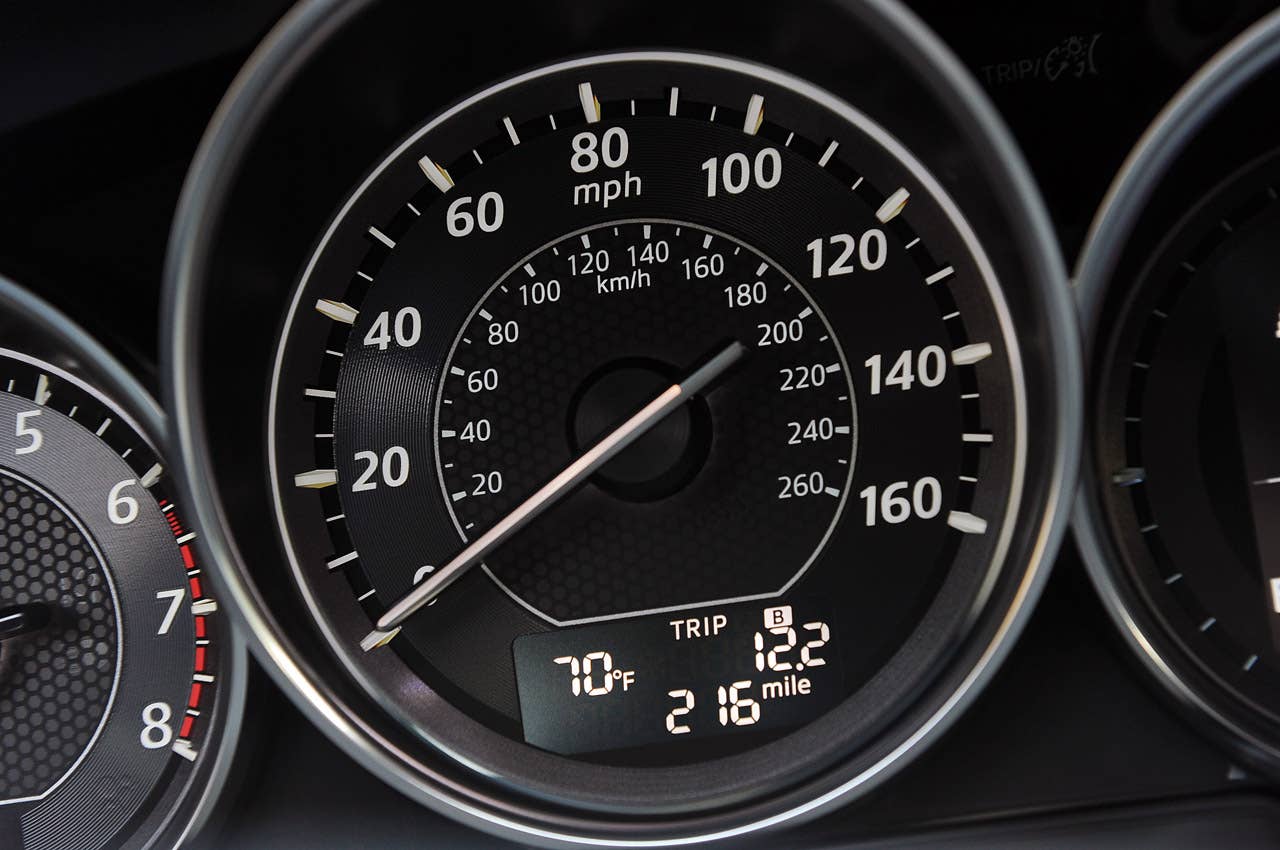 2014 Mazda6 speedometer