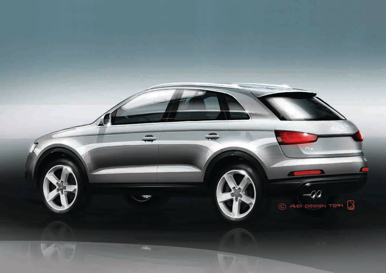 2011 Audi Q3 sketches