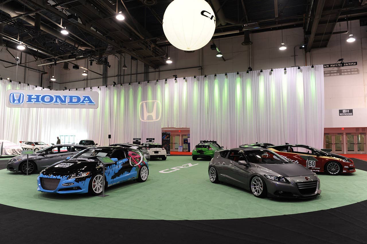 Honda CR-Zs at the 2010 SEMA Show
