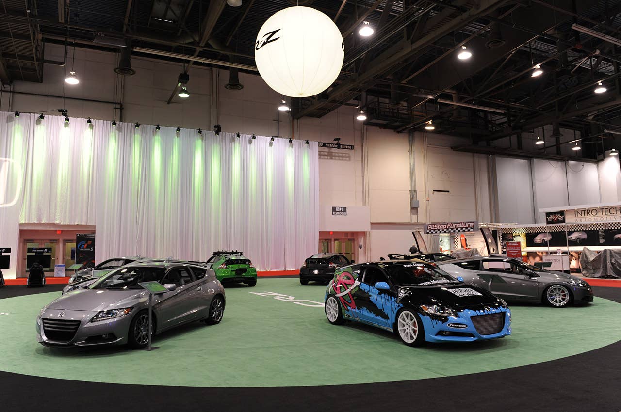 Honda CR-Zs at the 2010 SEMA Show