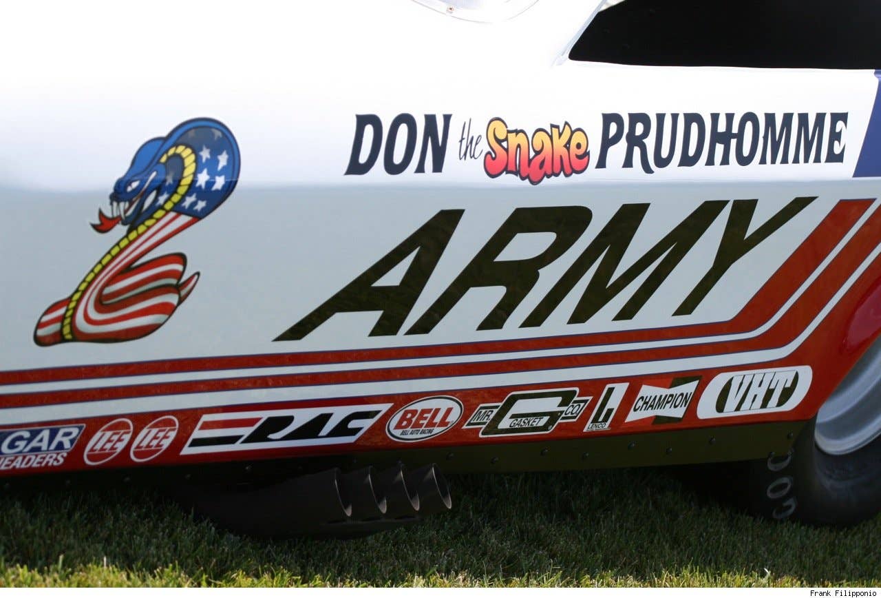 1974 Don Prudhomme Army Chevrolet Vega