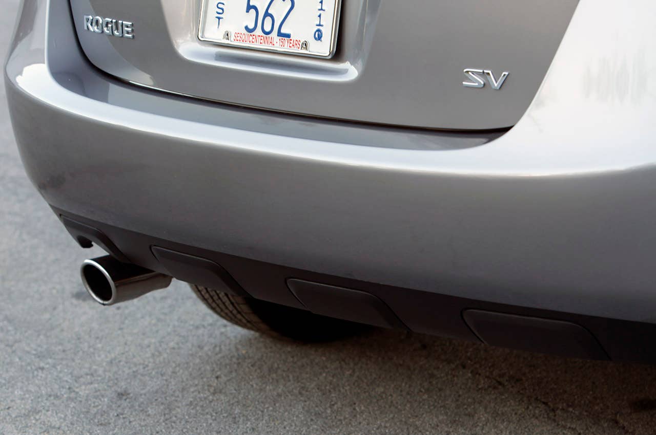 2011 Nissan Rogue rear bumper