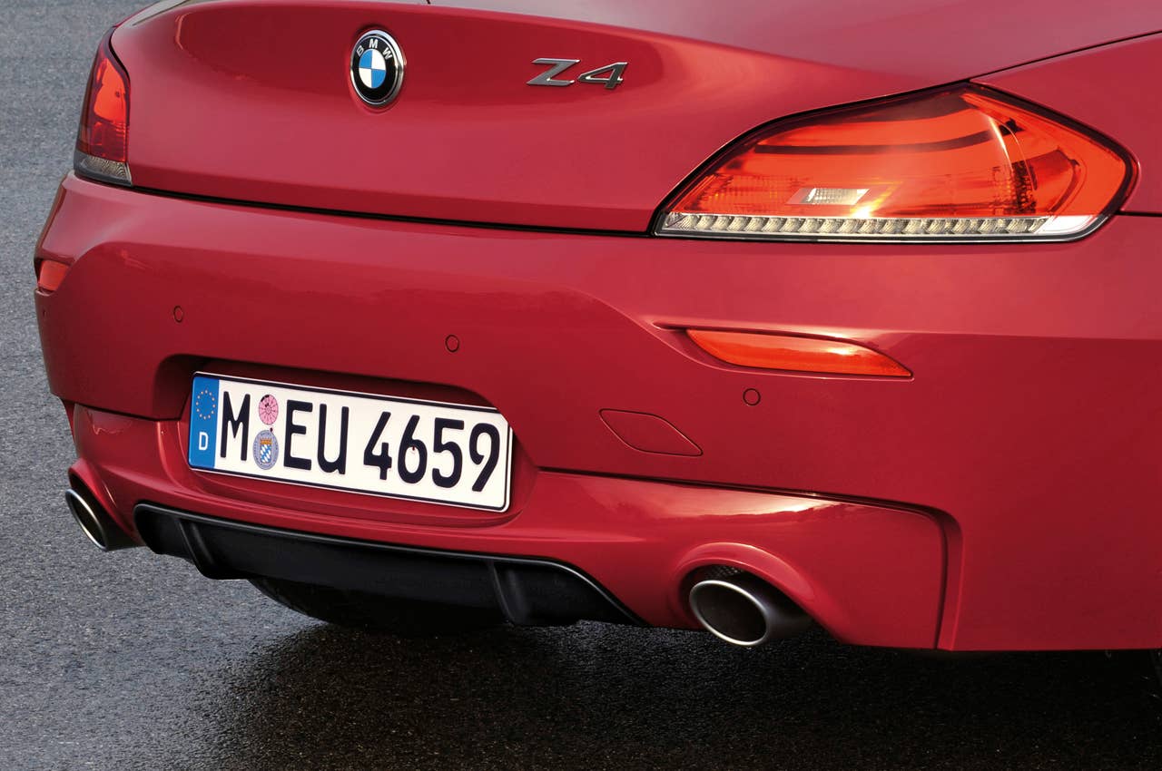 BMW Z4 sDrive35is, Diffusor (11/2009)