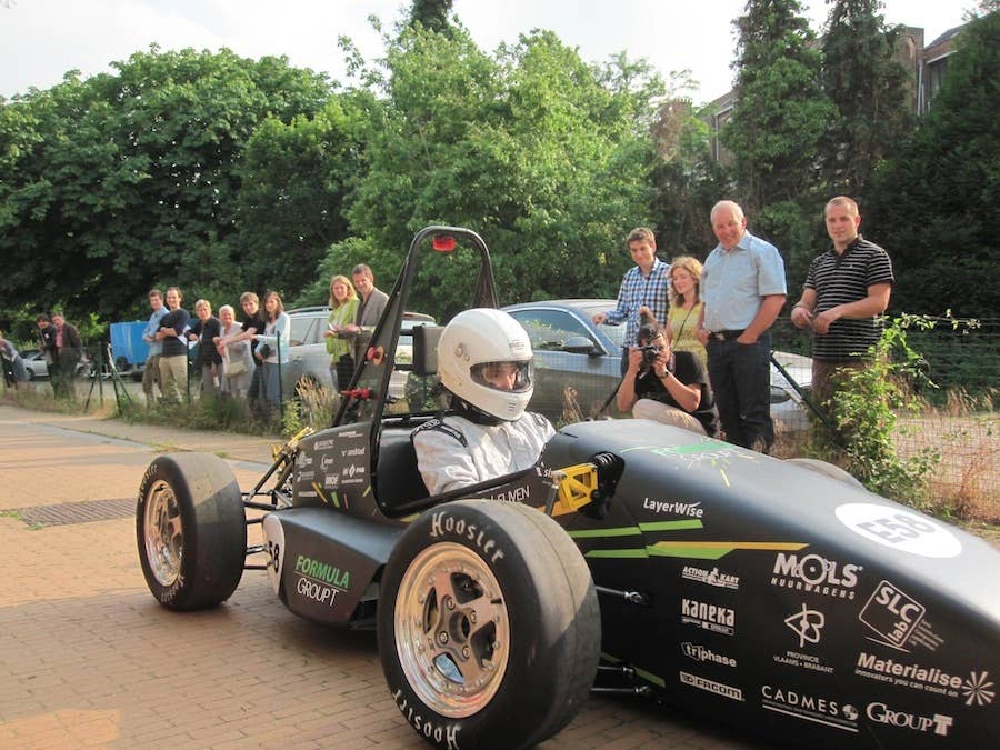 Areion 3D printed electric racer