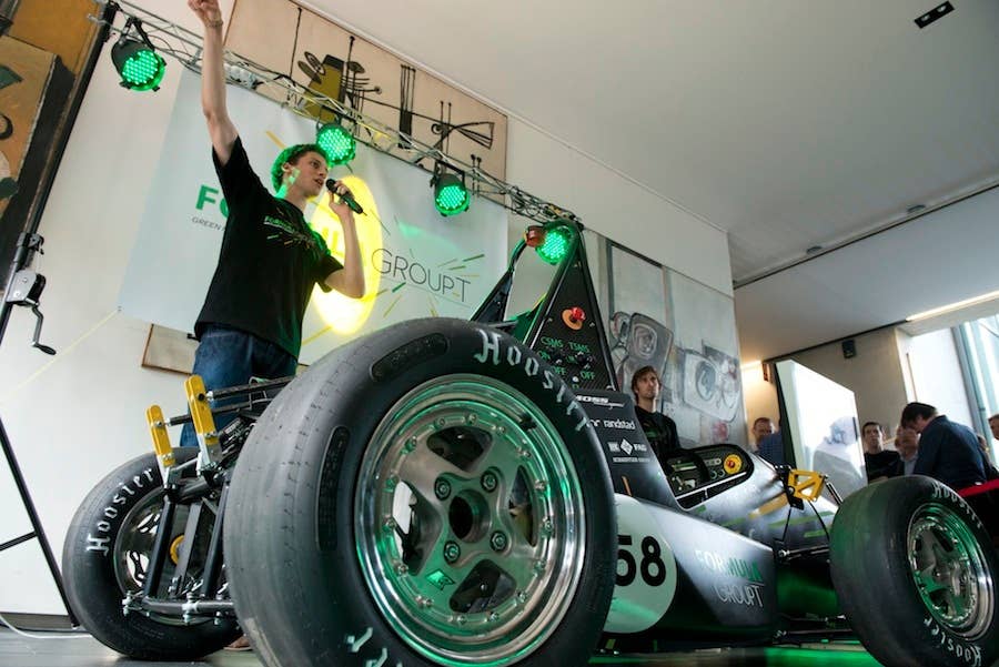 Areion 3D printed electric racer