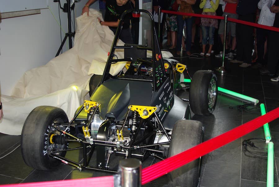 Areion 3D printed electric racer