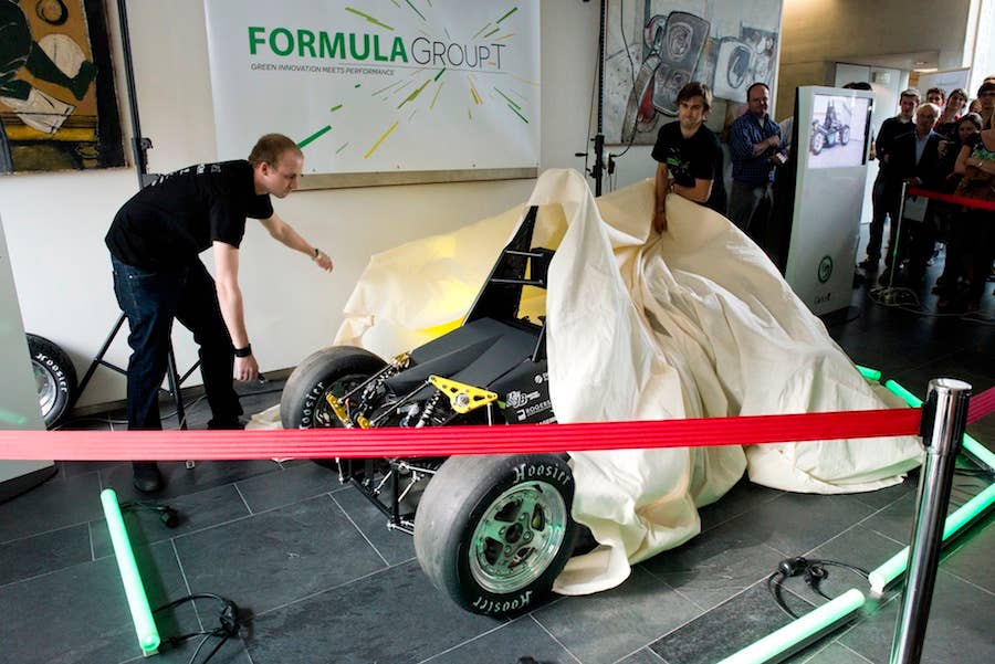 Areion 3D printed electric racer