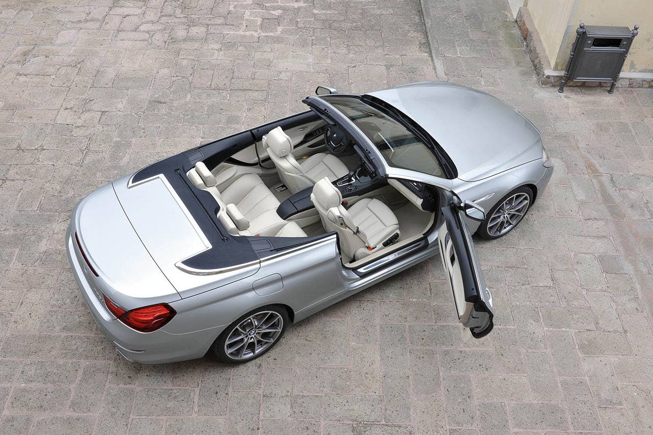 The new BMW 6 Series Convertible - Interior (11/2010).