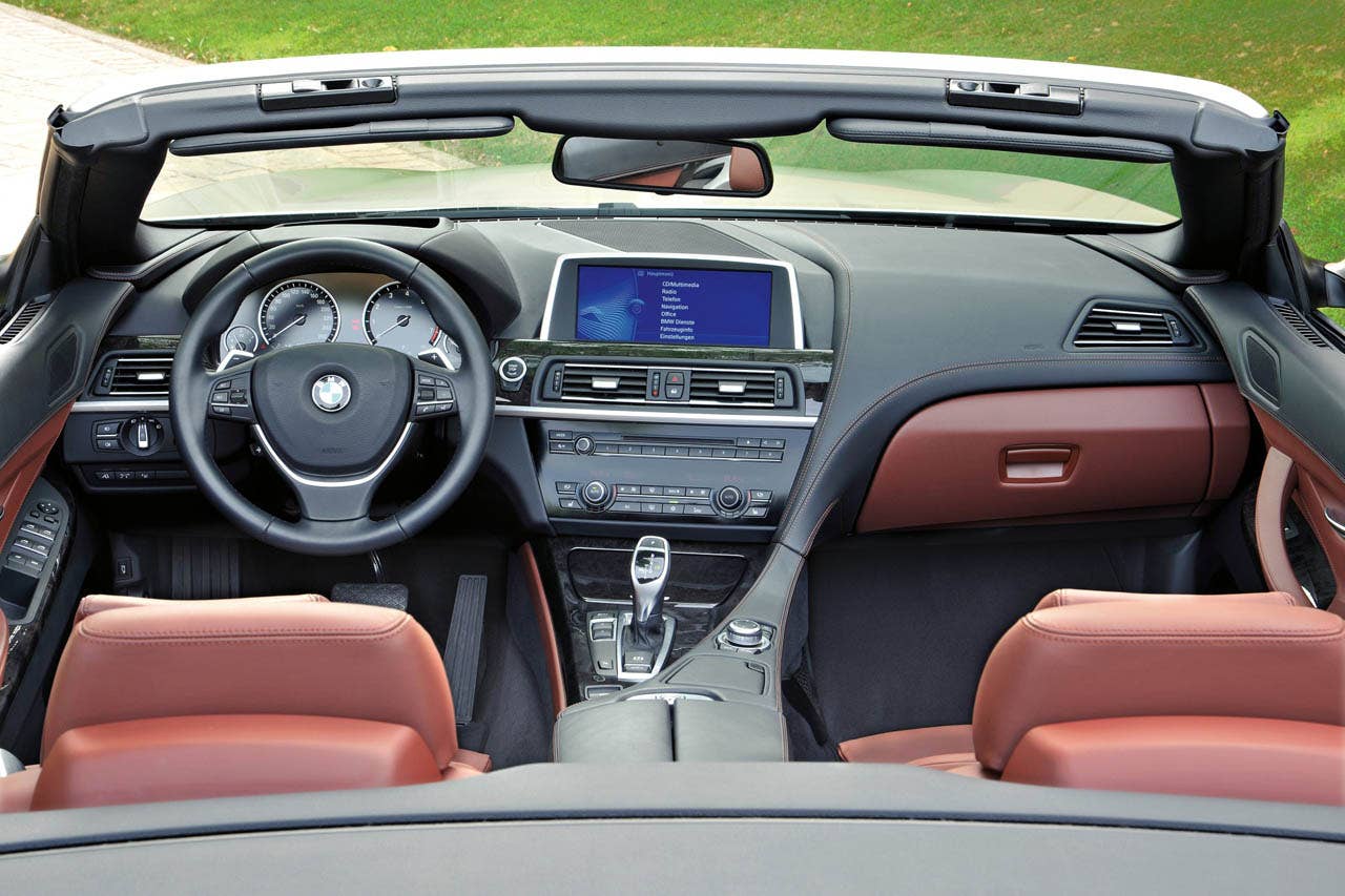 The new BMW 6 Series Convertible - Interior (11/2010).