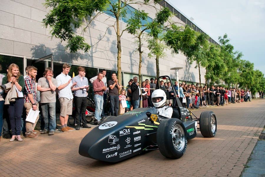 Areion 3D printed electric racer