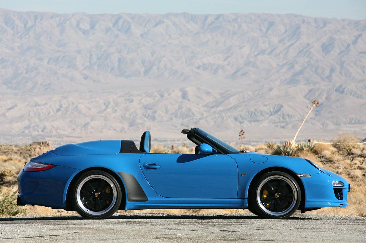 2011 Porsche 911 Speedster Article:2011 Porsche 911 Speedster First Drive Copyright 2011 Michael Harley / AOL
