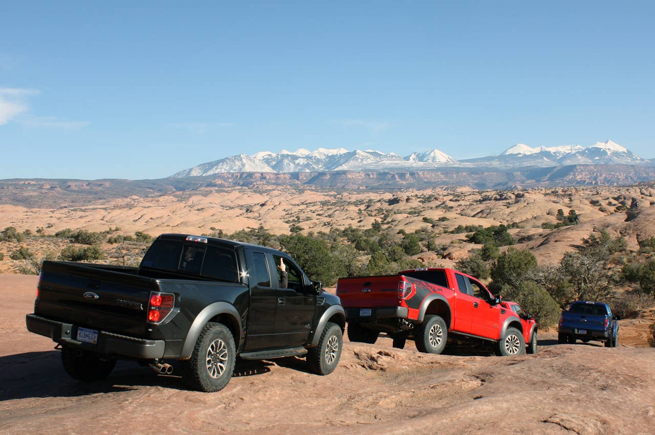2012 Ford F-150 SVT Raptor  Article:2012 Ford F-150 SVT Raptor First Drive  Copyright 2011 Chris Paukert / AOL