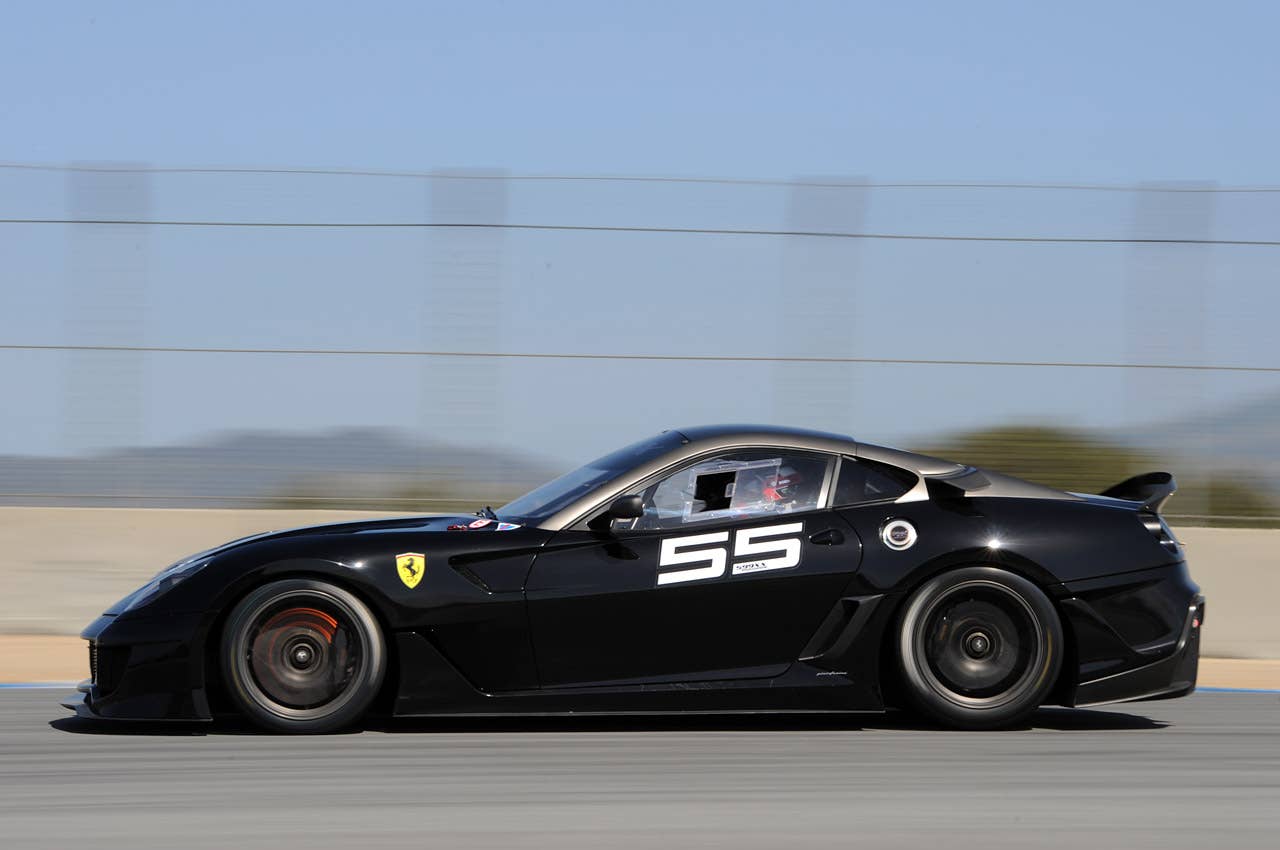 Ferrari 599XX at Laguna Seca  Article:Ferrari Racing Days at Laguna Seca: Corse Clienti returns to Monterey  Copyright 2011Drew Phillips / AOL