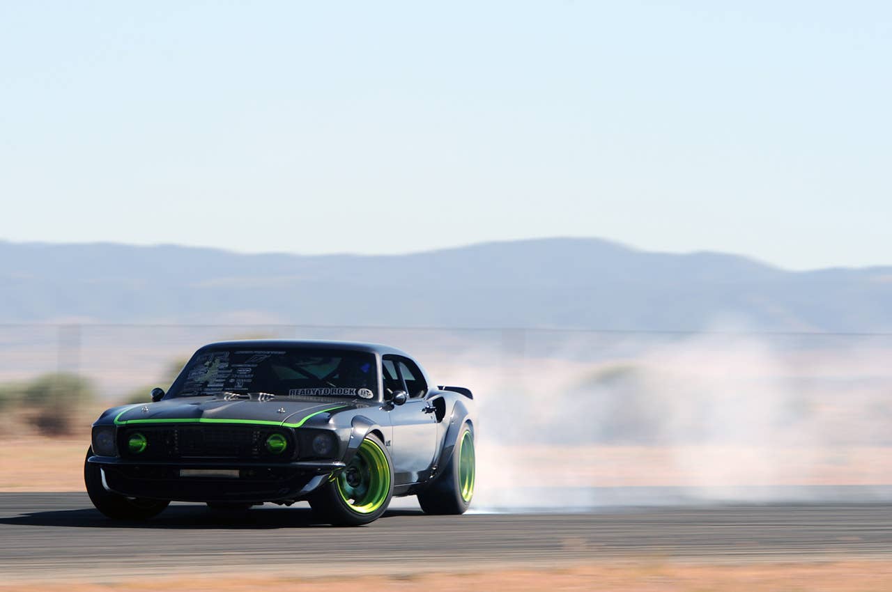 1969 Ford Mustang RTR-X Article:Vaughn Gittin Jr. takes his 1969 RTR-X Mustang out to play Copyright 2011Drew Phillips / AOL