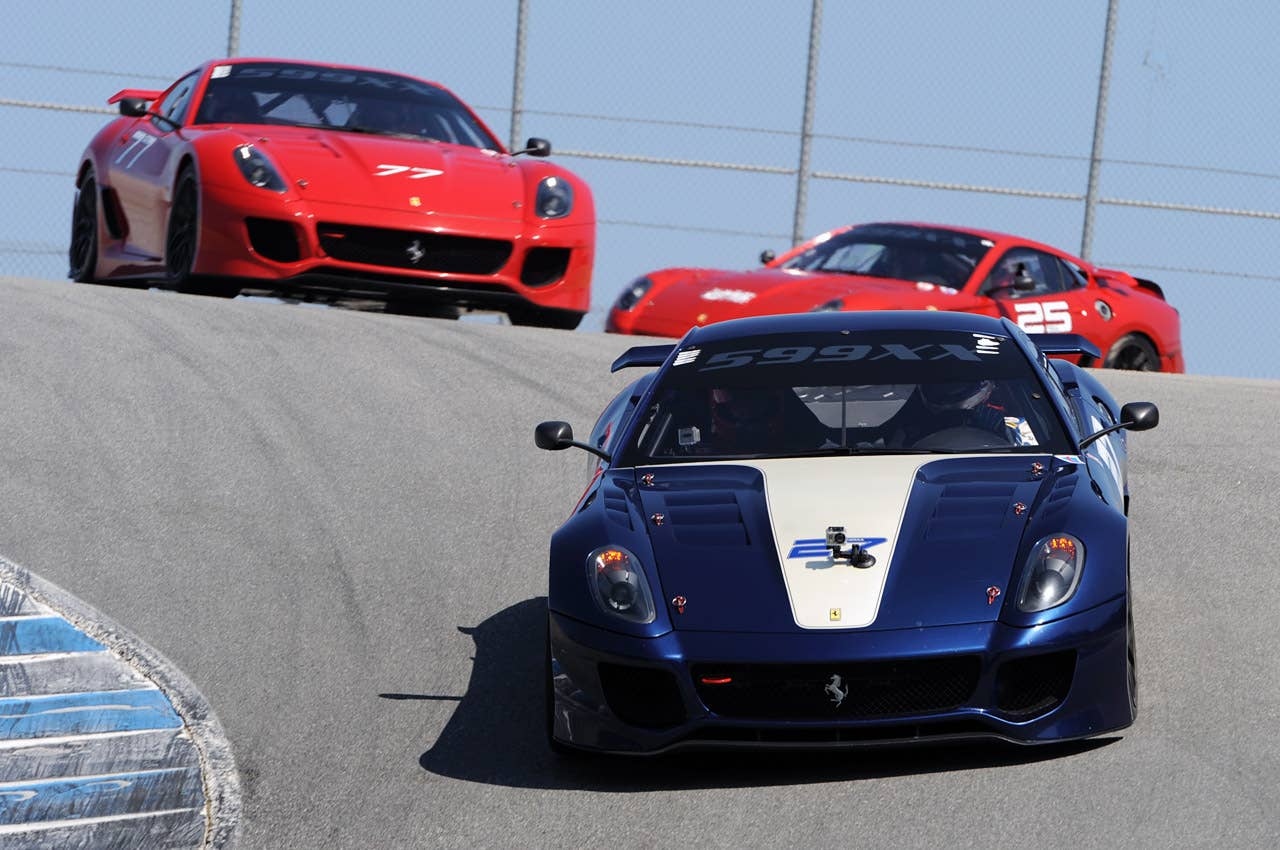 Ferrari 599XX at Laguna Seca Article:Ferrari Racing Days at Laguna Seca: Corse Clienti returns to Monterey Copyright 2011Drew Phillips / AOL