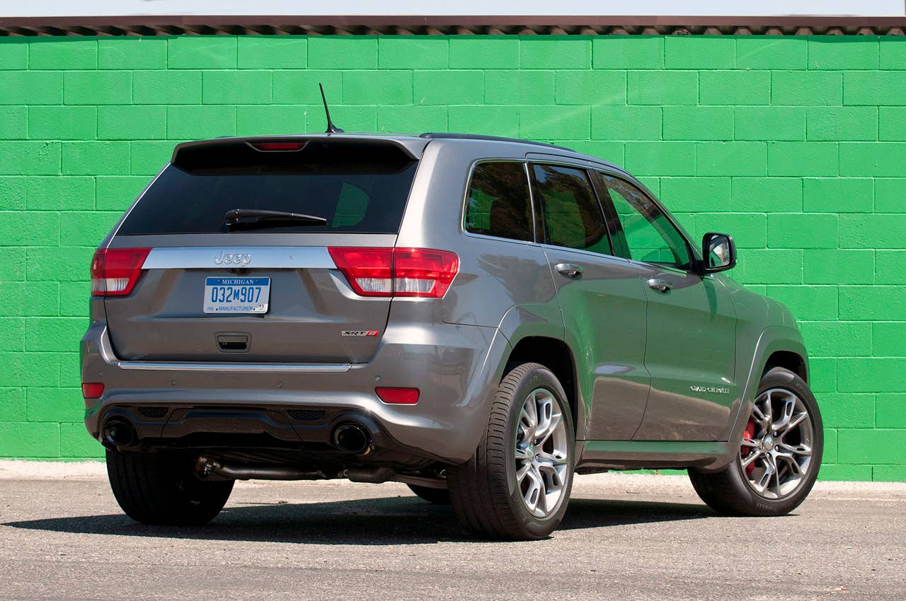2012 Jeep Grand Cherokee SRT8  Article:2012 Jeep Grand Cherokee SRT8 First Drive  Copyright 2011 Michael Harley / AOL
