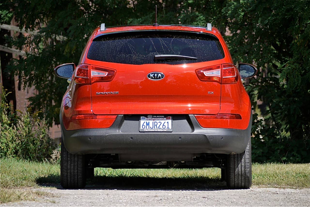 2011 Kia Sportage, rear