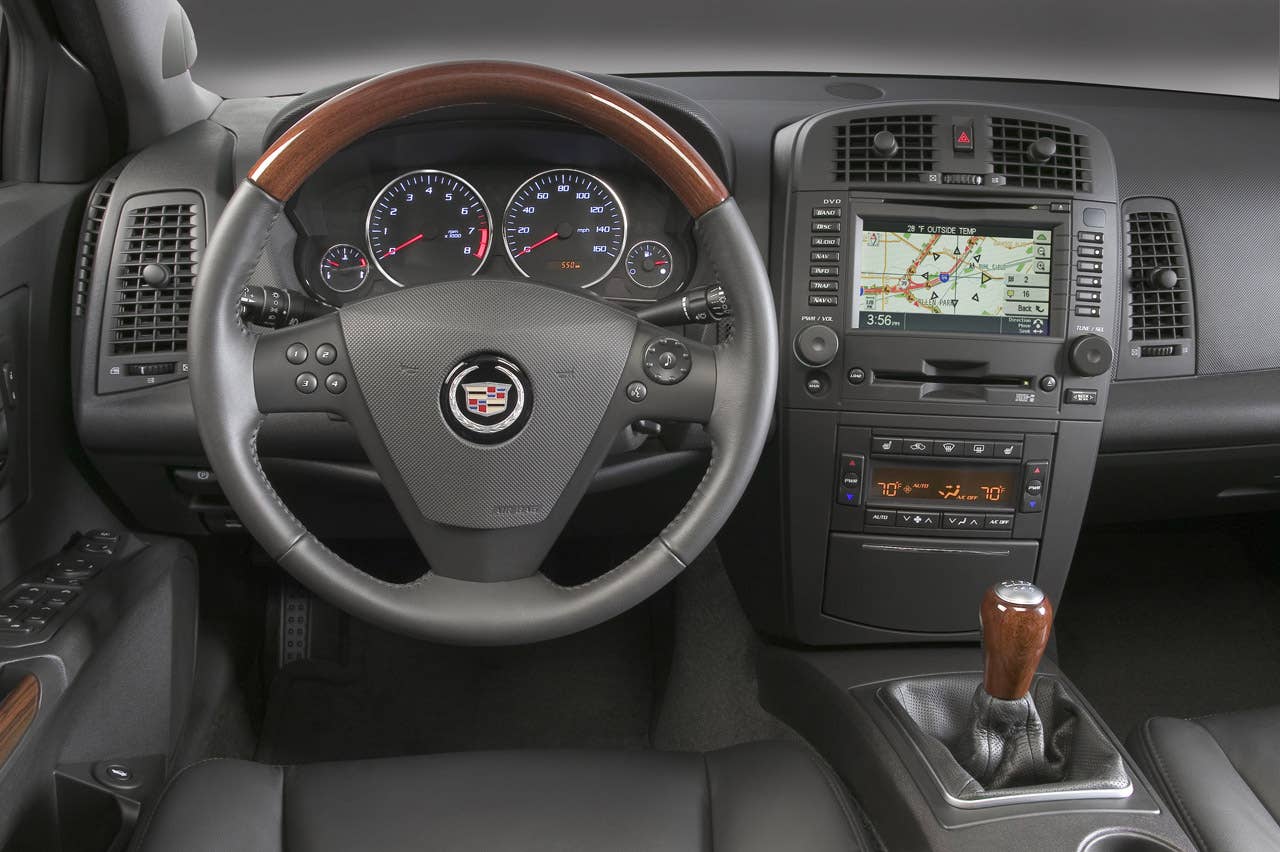 2006 Cadillac CTS interior