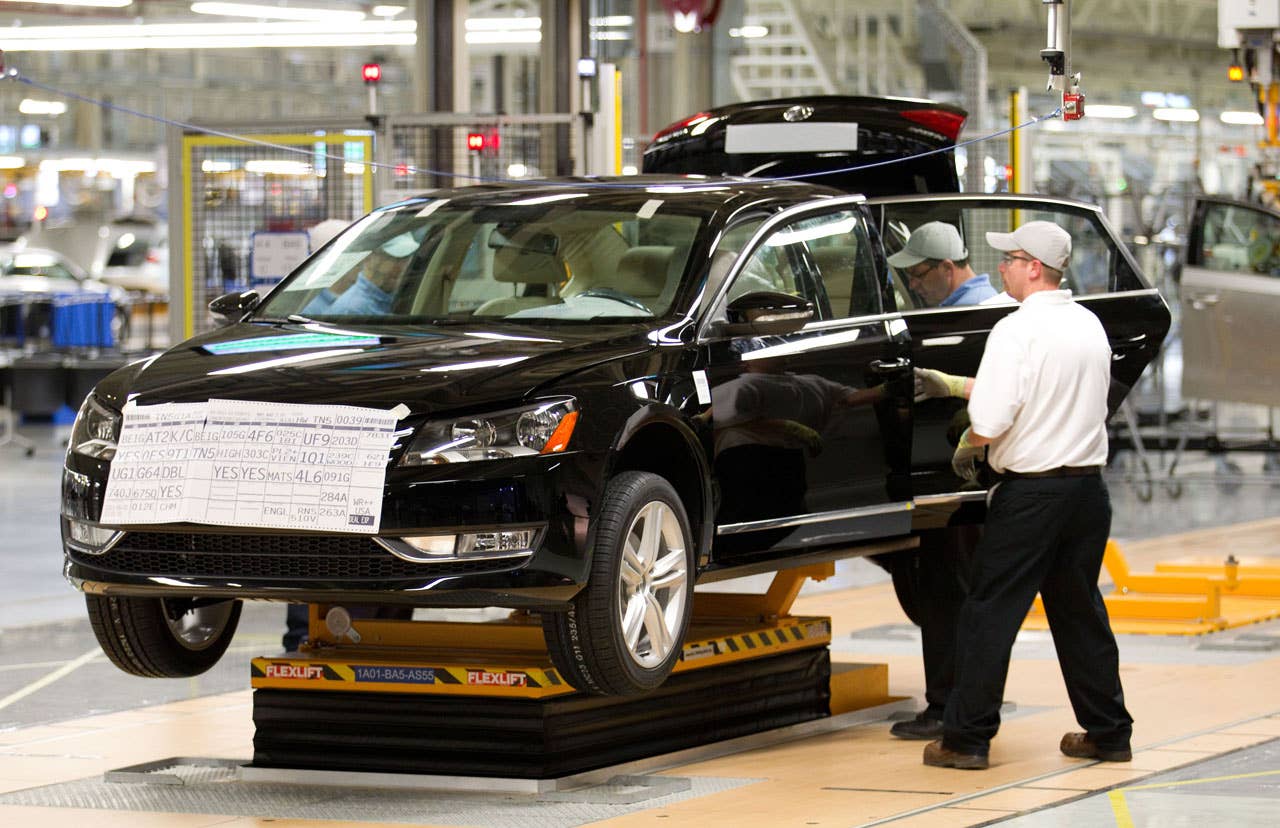 Volkswagen Group of America. Erffnung des Volkswagen Werkes im US-amerikanischen Chattanooga, Tennessee,  am Dienstag (24.05.2011). Photo: Friso Gentsch/Volkswagen