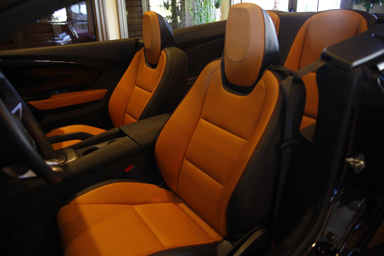 Neiman Marcus 2011 Chevrolet Camaro Convertible interior