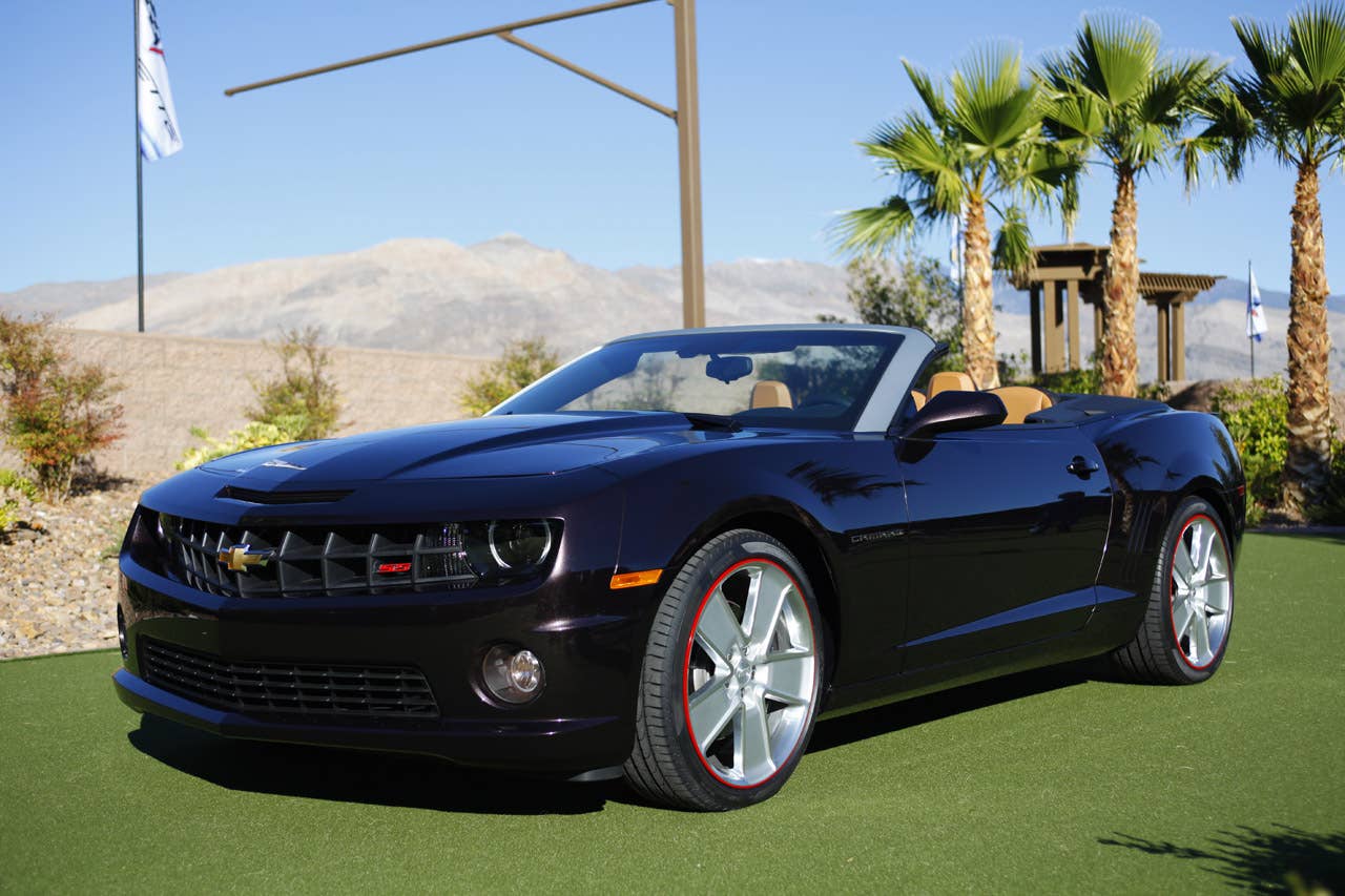 Neiman Marcus 2011 Chevrolet Camaro Convertible front 3/4