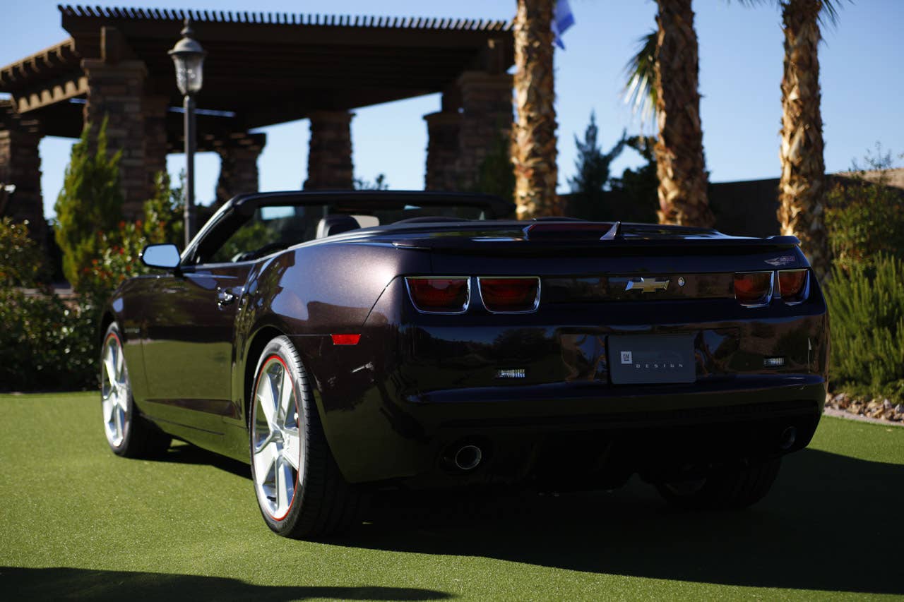 Neiman Marcus 2011 Chevrolet Camaro Convertible rear 3/4
