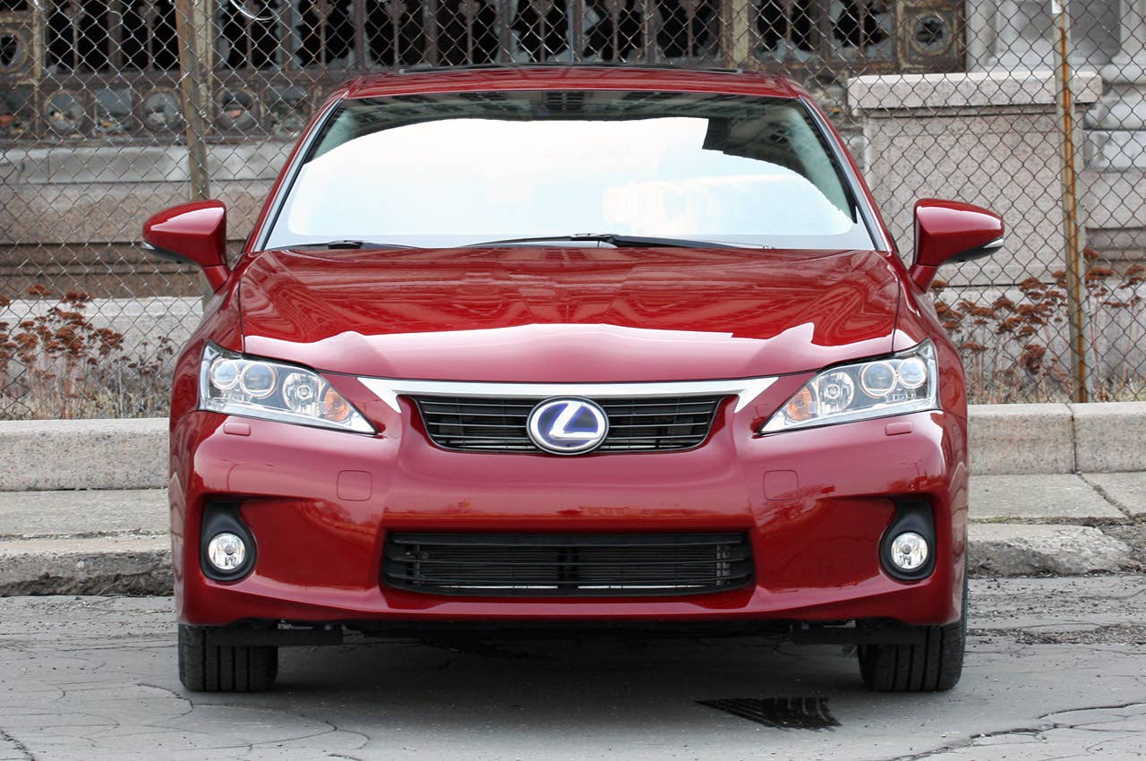 2011 Lexus CT 200h front view