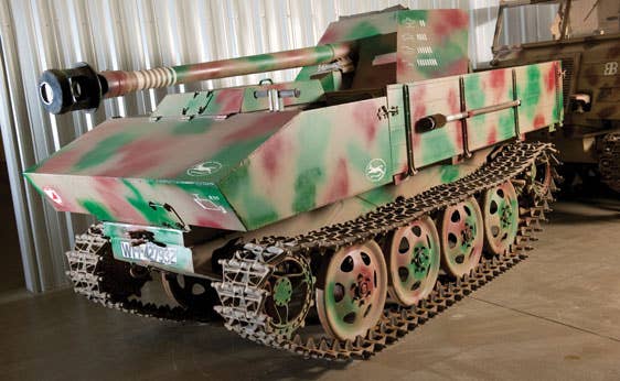 1944 Steyr 7.5-cm Pak 40/4 RSO Full-Track - Demilitarized