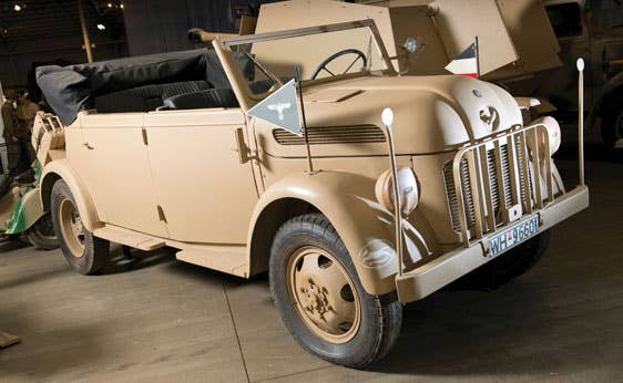 1944 Steyr 1500A/01 4x4 Kfz Command Car