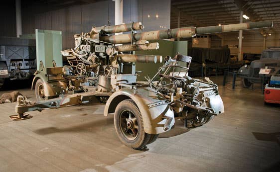 1941 Krupp 8.8-cm Flak 36 Gun - Demilitarized