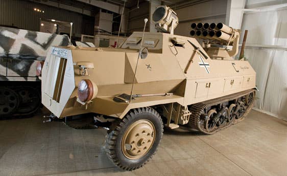 1943-44 Opel Maultier Panzer-Werfer 42 Armored Half-Track Rocket Launcher - Demilitarized