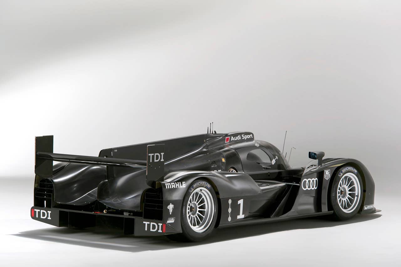 Audi R18 TDI rear 3/4