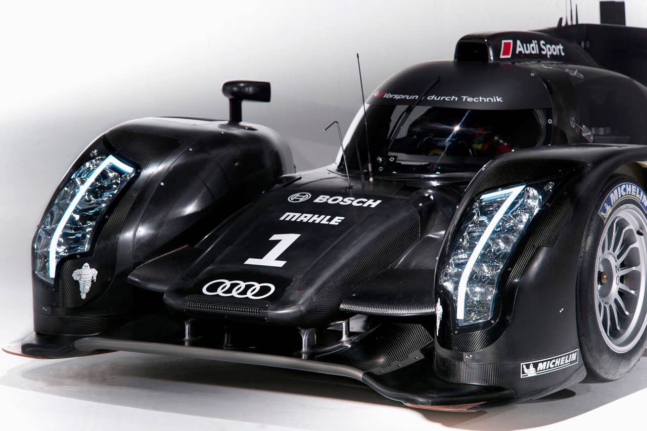 Audi R18 TDI front detail
