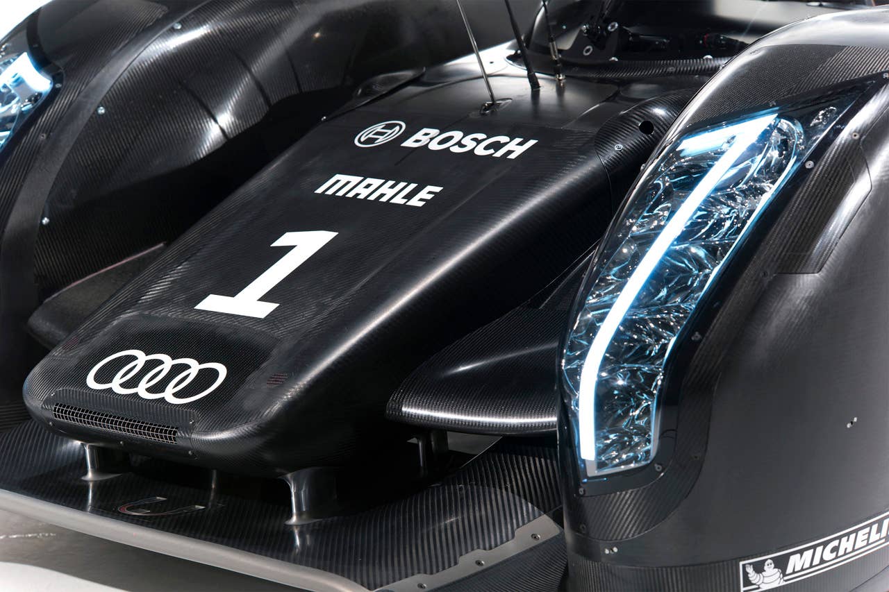 Audi R18 TDI front detail